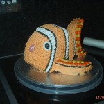 Clown fish cake